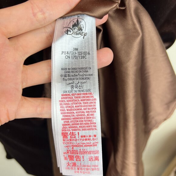 NWT Disney Parks Dress Shop Main Street USA Parlor Midi Dress - Picture 7 of 9